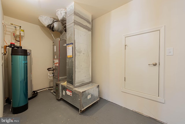 19062 Timbercreek Dr Unit 46, Milton, DE 19968 - utility room with electric water heater