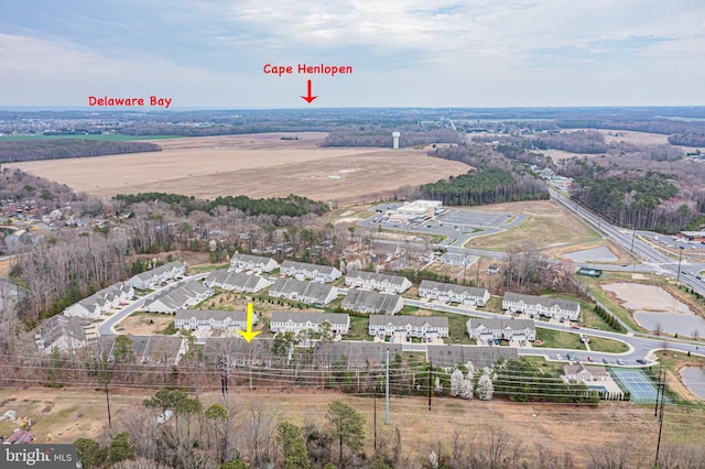 19062 Timbercreek Dr Unit 46, Milton, DE 19968 - aerial view with a rural view