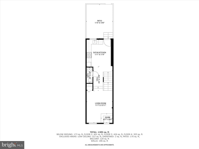 1614 Patapsco St, Baltimore, MD 21230 - view of home floor plan