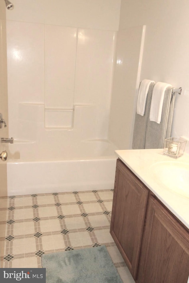 6554 Palmer Mill Rd, Hurlock, MD 21643 - full bath with vanity and shower / bath combination
