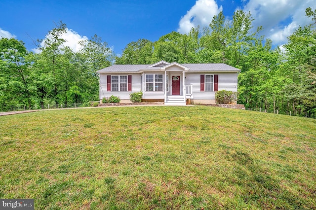 55 Hamn, Stafford, VA 22554 - ranch-style house with a front yard