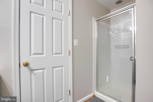 1055 Gardenview Loop Unit 402, Woodbridge, VA 22191 - full bath featuring a stall shower and baseboards