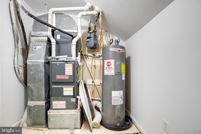 1055 Gardenview Loop Unit 402, Woodbridge, VA 22191 - utility room with water heater