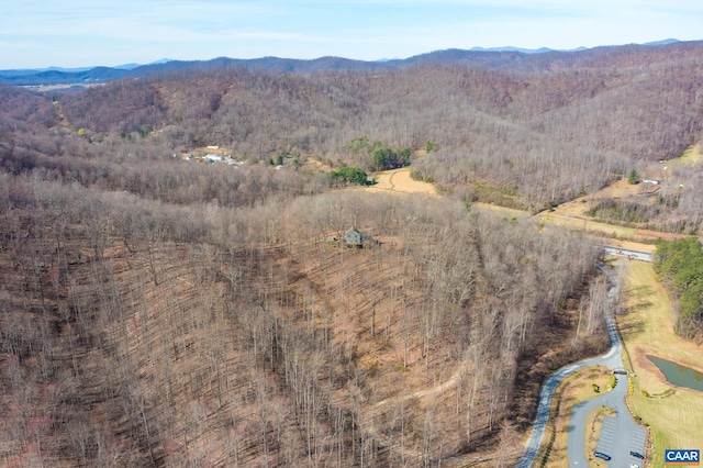 330 Eades Ln, Lovingston, VA 22949 - mountain view featuring a forest