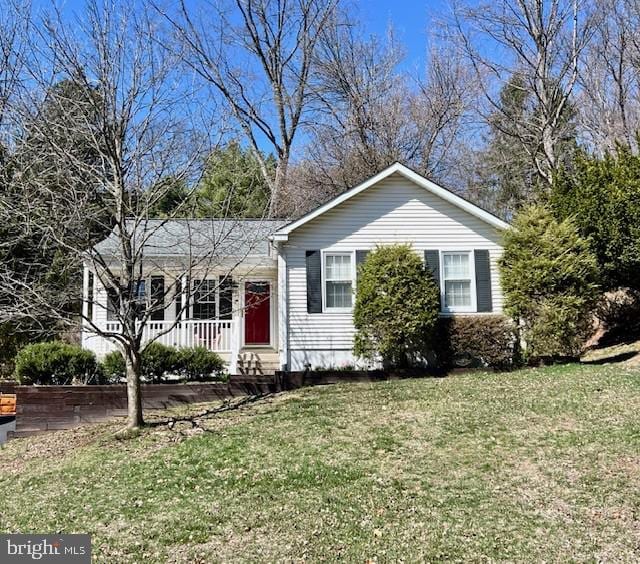 1200 Price Ln, Downingtown, PA 19335 - ranch-style home featuring a front lawn