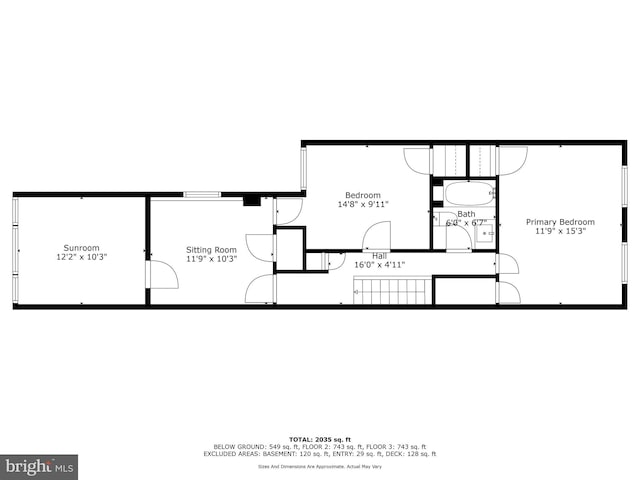 1315 Shepherd St NW, Washington, DC 20011 - floor plan