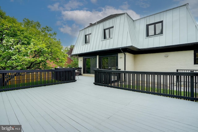 7434 Mason Ln, Falls Church, VA 22042 - view of deck
