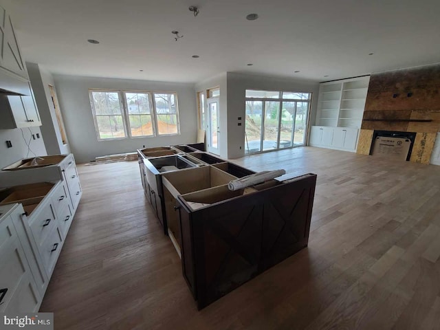 124 Primrose Ct, State College, PA 16801 - kitchen with open floor plan, wood finished floors, and a wealth of natural light