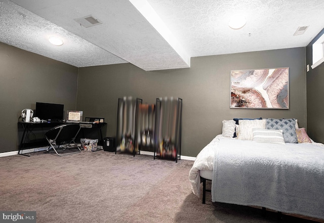 518 Macintosh Cir, Joppa, MD 21085 - bedroom featuring a textured ceiling, visible vents, and carpet
