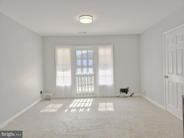 5900 Queenston St Unit 498, Springfield, VA 22152 - empty room with baseboards and carpet floors