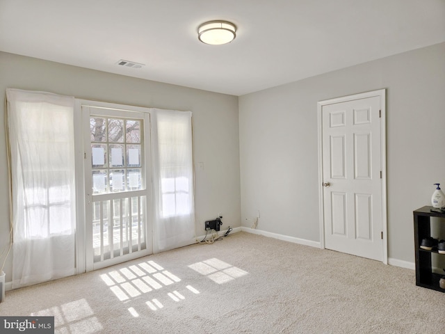 5900 Queenston St Unit 498, Springfield, VA 22152 - unfurnished room featuring visible vents, baseboards, and carpet