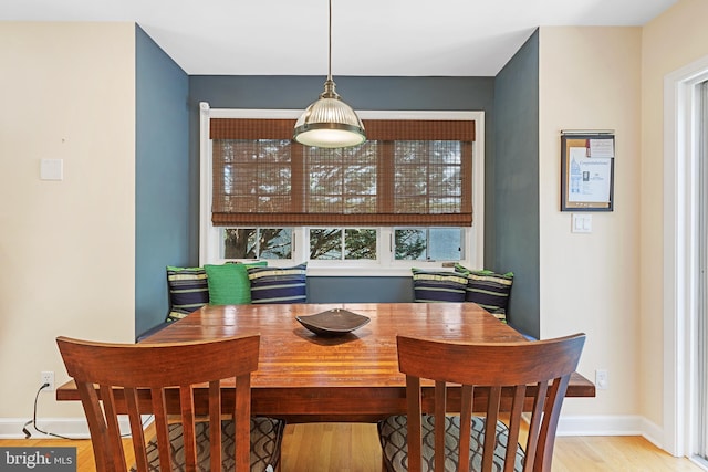 76 Deepdale Rd, Wayne, PA 19087 - dining room with light wood-style floors and baseboards