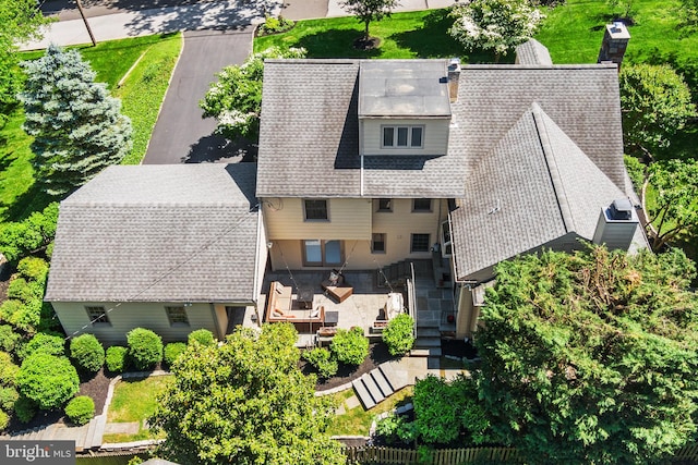 76 Deepdale Rd, Wayne, PA 19087 - aerial view of property and surrounding area