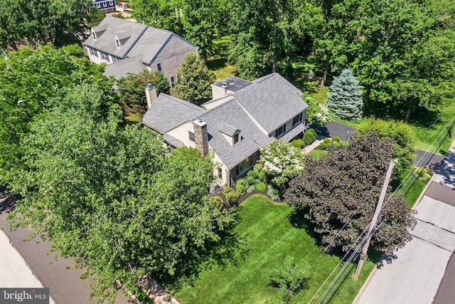 76 Deepdale Rd, Wayne, PA 19087 - view from above of property