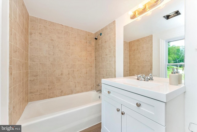 5431 Hines Rd, Frederick, MD 21704 - bathroom with vanity and tub / shower combination
