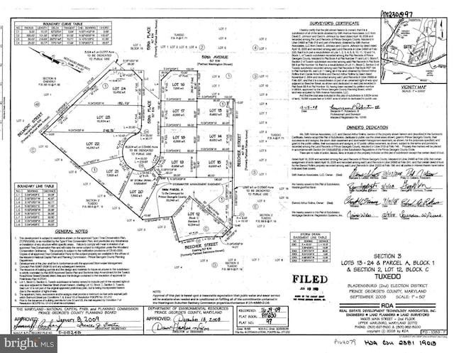 5807 Beecher St, Cheverly, MD 20785 - map of parcels