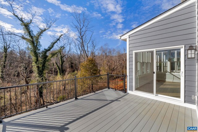 2963 Rambling Brook Ln, Crozet, VA 22932 - view of deck