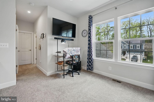 187 Boxelder Dr, Stafford, VA 22554 - interior space with carpet floors, visible vents, and baseboards