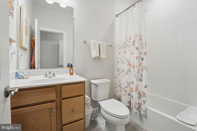 187 Boxelder Dr, Stafford, VA 22554 - full bath with shower / bath combo, vanity, and toilet
