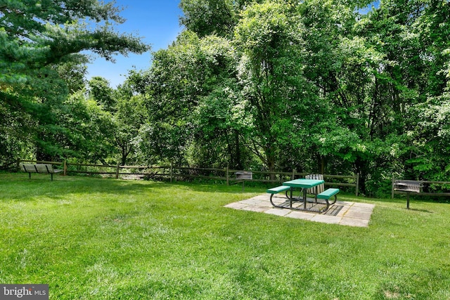 8131 Needwood Rd Unit 102, Derwood, MD 20855 - view of yard featuring a patio area