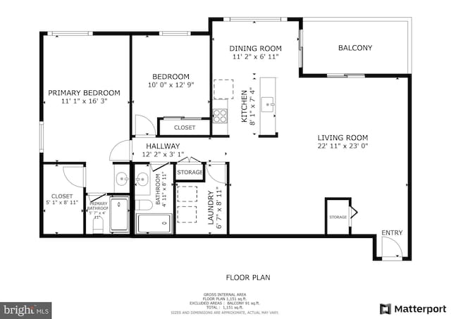 8131 Needwood Rd Unit 102, Derwood, MD 20855 - room layout