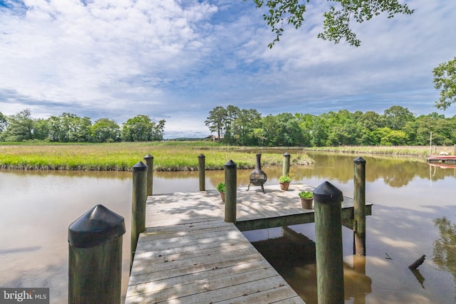 3188 Windrows Way, Eden, MD 21822 - dock area with a water view