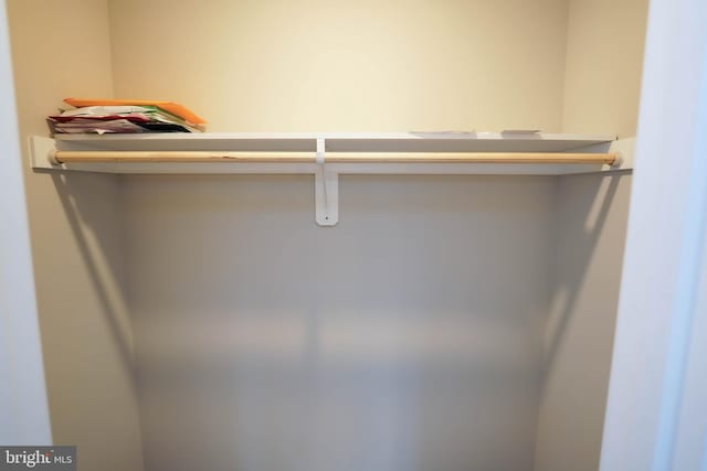 view of closet