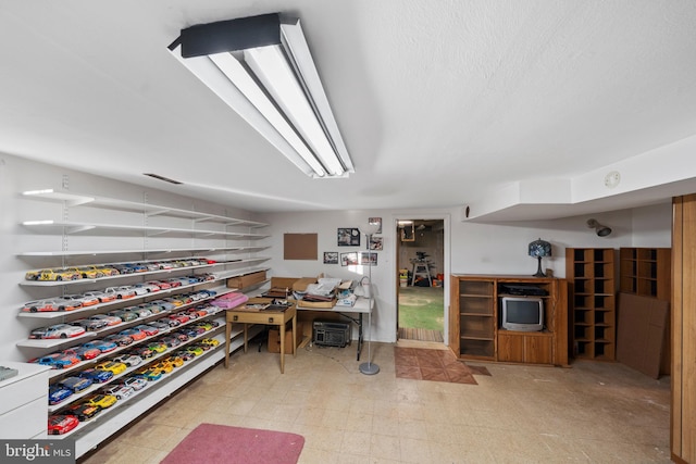 interior space featuring tile patterned floors