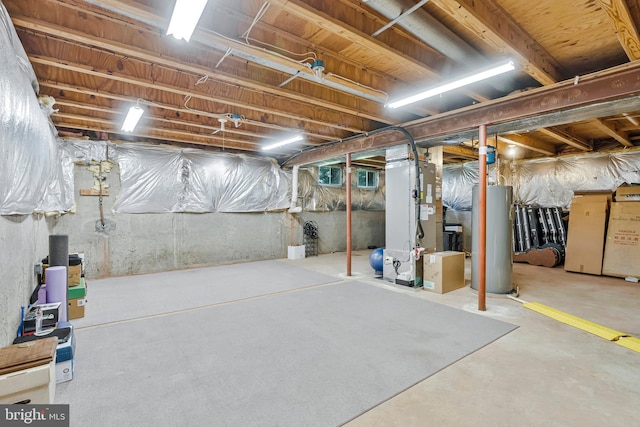 10866 Monticello Ct, Great Falls, VA 22066 - unfinished below grade area featuring water heater and heating unit