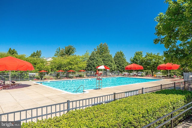 10866 Monticello Ct, Great Falls, VA 22066 - community pool featuring a patio area