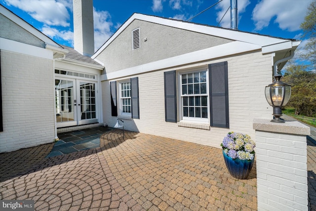 5004 Kennett Pike, Wilmington, DE 19807 - view of patio / terrace featuring french doors