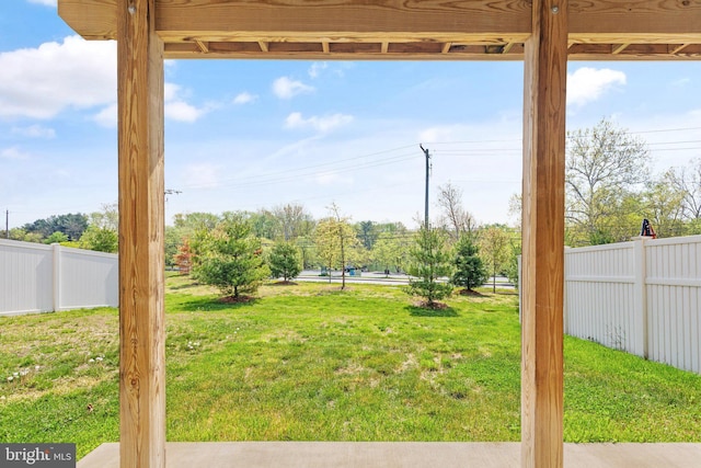719 Thurlow Ct, Bel Air, MD 21014 - view of yard featuring fence