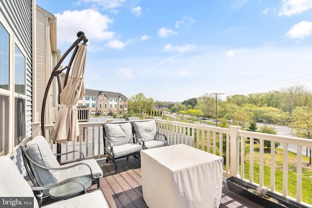 719 Thurlow Ct, Bel Air, MD 21014 - view of deck