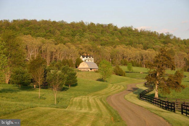 7295 Dudie Rd, Marshall, VA 20115 - bird's eye view of a forest