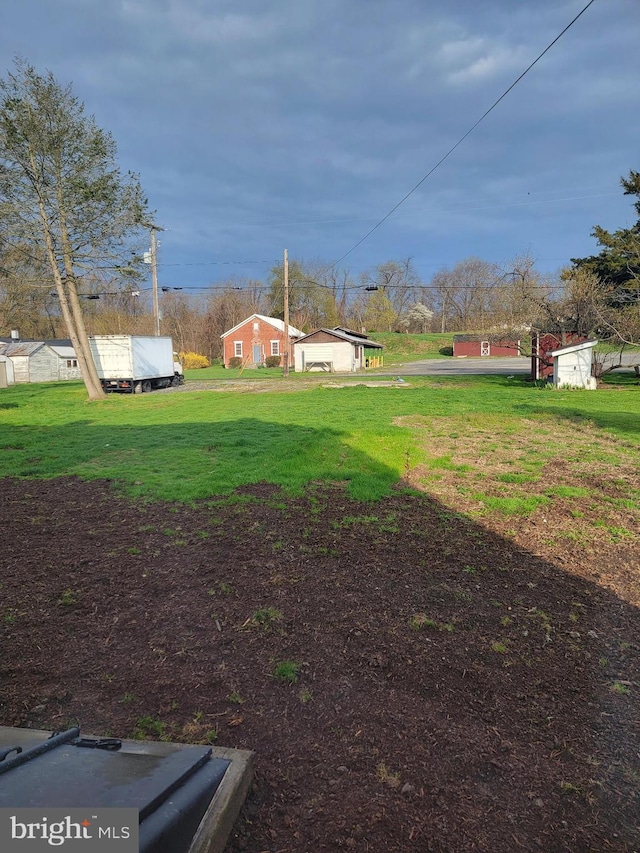 view of yard