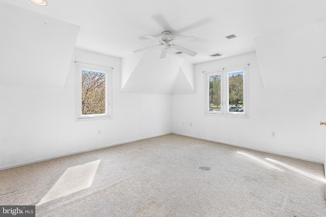 1406 Gentlemens Way, Dresher, PA 19025 - bonus room featuring plenty of natural light, carpet floors, and a ceiling fan