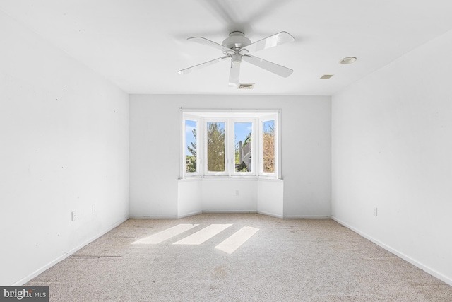 1406 Gentlemens Way, Dresher, PA 19025 - empty room featuring carpet flooring and ceiling fan