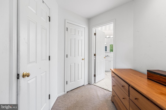 1406 Gentlemens Way, Dresher, PA 19025 - corridor featuring light colored carpet