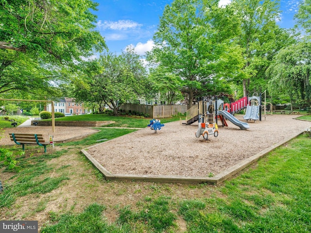view of community play area
