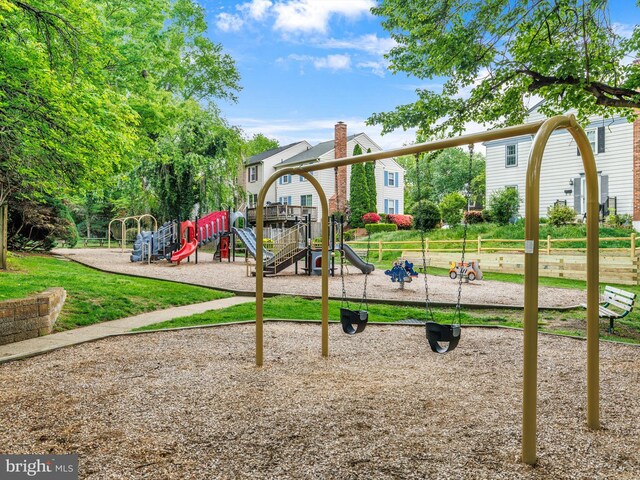 view of community playground