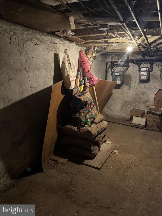 1725 N Creighton St, Philadelphia, PA 19131 - view of unfinished basement