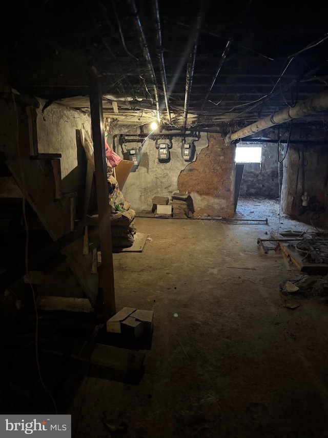 1725 N Creighton St, Philadelphia, PA 19131 - view of unfinished below grade area