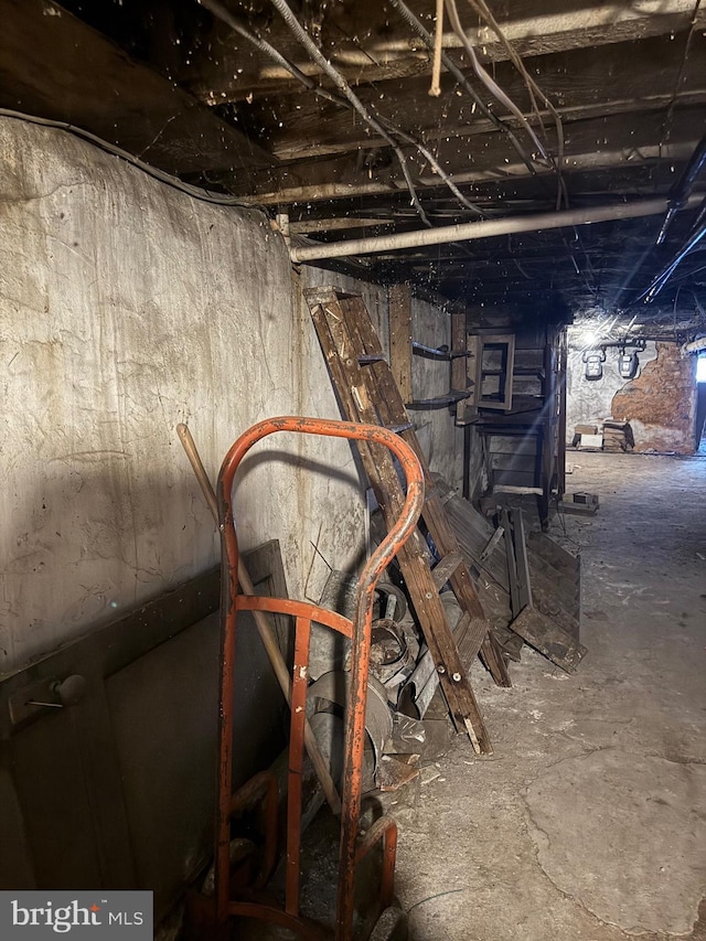 1725 N Creighton St, Philadelphia, PA 19131 - view of unfinished basement