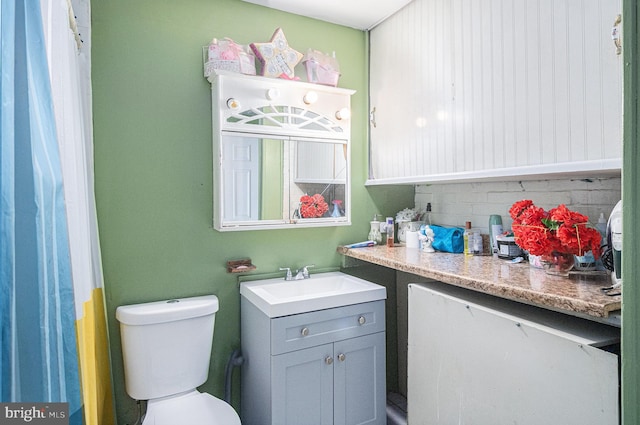 59 Granite Rd, Levittown, PA 19057 - bathroom featuring vanity and toilet