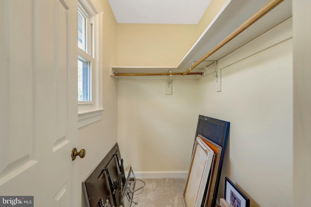view of spacious closet