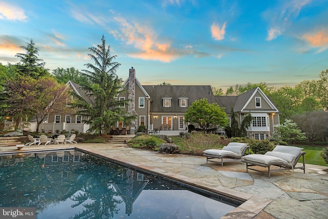 11820 Plantation Dr, Great Falls, VA 22066 - pool with a patio area