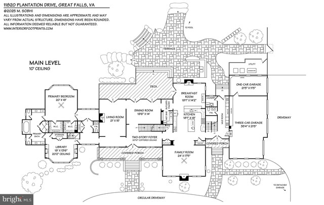 11820 Plantation Dr, Great Falls, VA 22066 - floor plan