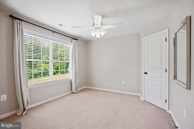12670 Perrywood Ln, Dunkirk, MD 20754 - unfurnished bedroom featuring carpet flooring, baseboards, and a ceiling fan