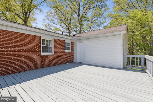 view of deck