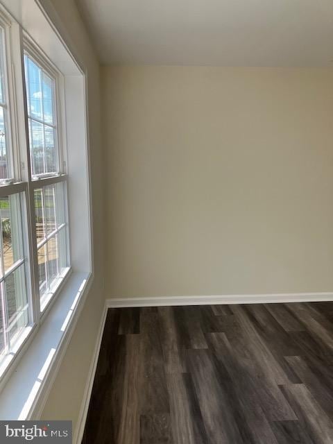 111 Heulings Ave, Riverside, NJ 08075 - unfurnished room featuring plenty of natural light, wood finished floors, and baseboards